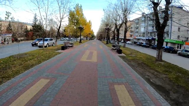Барнаул (велопрогулка от первого лица 4К) смотреть онлайн