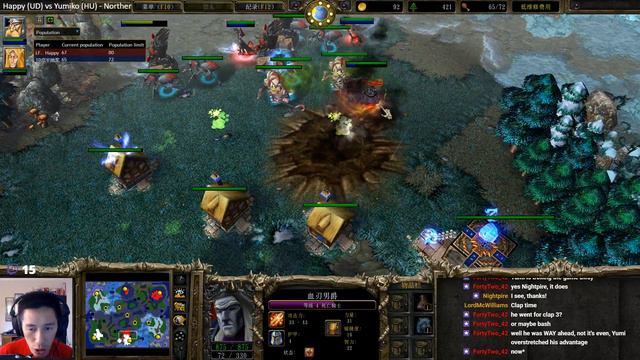 Happy (UD) vs Yumiko (HU) - WarCraft 3 - DOTA like Heroes - WC2539 смотреть онлайн