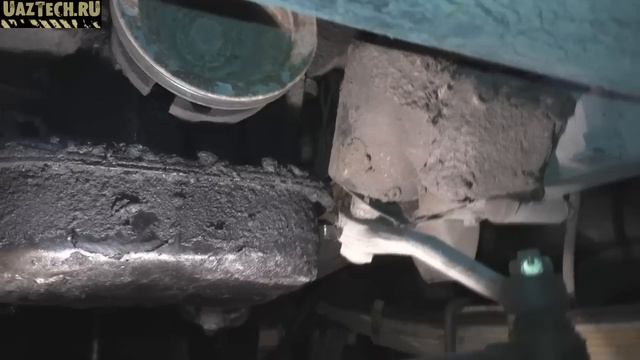 УазТех: Установка Om616 на стандратный УАЗ 469, ЧАСТЬ 1