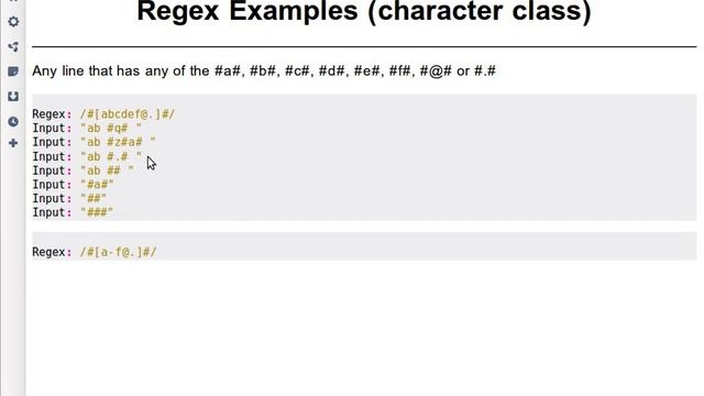 Beginner Perl Maven tutorial: 8.7 - character classes смотреть онлайн