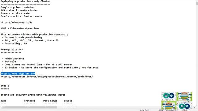 Creating K8 Cluster with KOPS - CP12 Lesson - 01 смотреть онлайн