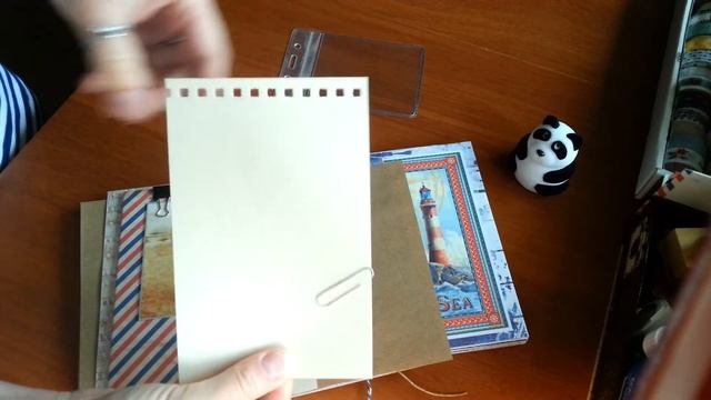 Тревел бук из подручных материалов