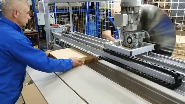 Производство транспортной упаковки из сотового картона смотреть онлайн