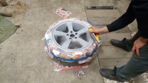 Как покрасить  диски своими руками? Красим диски с помощью баллончика!