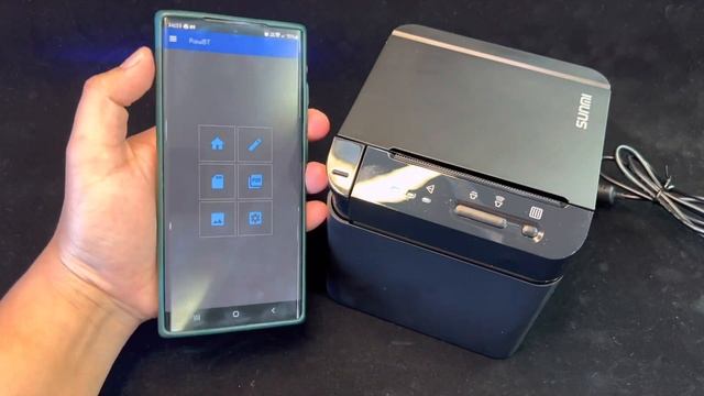 วิธีการตั้งค่า RawBT สำหรับพิมพ์รูป กับเครื่องพิมพ์ Bluetooth : Sunmi Cloud Printer รุ่น NT-311 смотреть онлайн