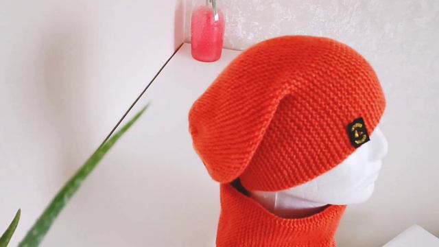 Простая шапка и снуд. Результат. Вязание без заморочек. Подойдёт для начинающих вязальщиц. смотреть онлайн