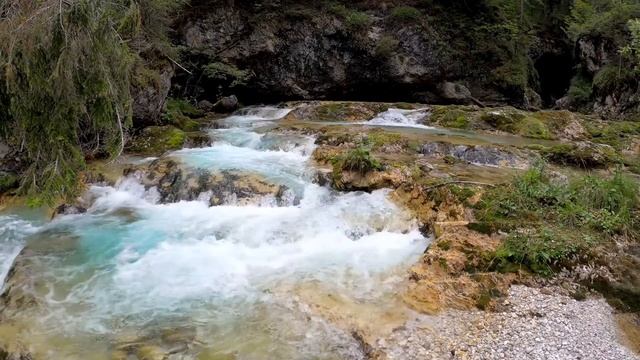 Голоса живой природы, журчание горной реки, nature sounds, виды горных рек, медитация, relax смотреть онлайн