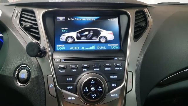 2012 Hyundai Grandeur HG SMARTKEY+NAVI+R.CAM+P.SUNROOF/179514 смотреть онлайн