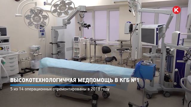 КРТВ. Высокотехнологичная медпомощь в КГБ №1 смотреть онлайн