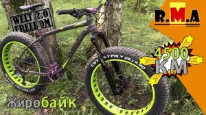 4500км на MTB фэтбайке WELT Freedom 2.0 и снова проблемы с вилкой
