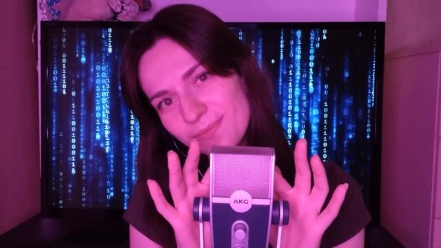 АСМР по микрофону + максимально близкий шёпот✨Массаж мозга?Мурашки и расслабление/ASMR/Brain Massag