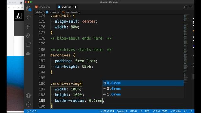 css full course bangla tutorial 71 : Project 5 | Blog website part-5 смотреть онлайн