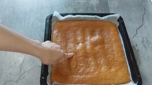 Медовый Рулет за 30 минут. Медовый без раскатки.Рулет Жасау.