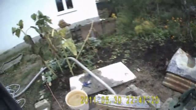 Скважина-игла в  колодце.СНТ Мечта. 8.10.2016 г.