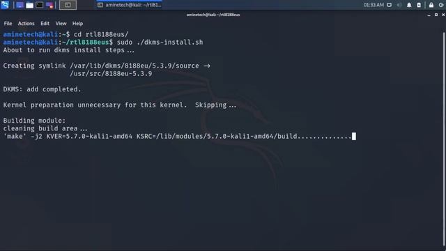 [Kali Linux 2020.3] How to enable Monitor Mode and Packet Injection on TP-Link TL-WN722N v2/v3 смотреть онлайн