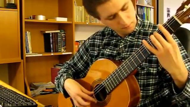 (OLD) (Faster) Giuseppe A. Brescianello Partita in e-moll - Entree (guitar) смотреть онлайн