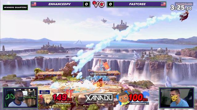 The Grind 151 Winners Quarters - enhancedpv (Cloud) Vs fastcree (Villager) Smash Ultimate SSBU смотреть онлайн