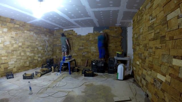 Облицовка винного погреба Процесс работы Крымский ракушечник смотреть онлайн