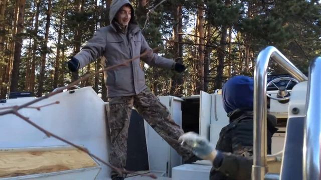 Передняя помпа. 2014 подготовка катера смотреть онлайн
