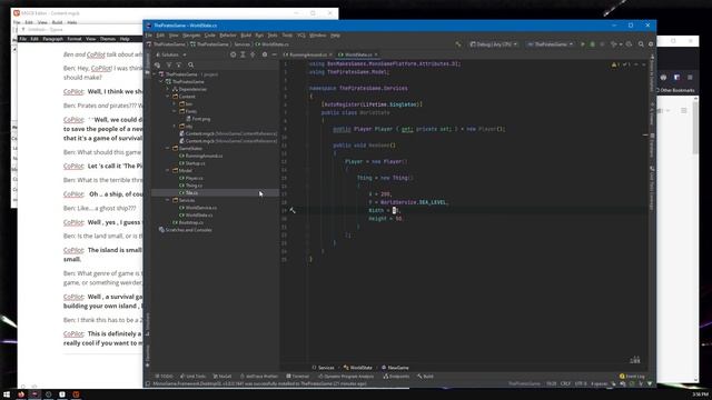 making a game with CoPilot & GPT-2, Episode #3: THE SEA смотреть онлайн