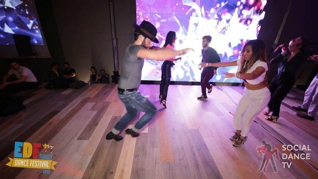 Angelo J Rito & Selene Tovar - Salsa Social Dancing | Eskişehir Dance Festival 2019 смотреть онлайн