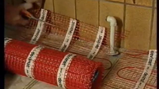 Установка системы подогрева пола Devi смотреть онлайн