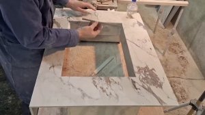 Как сделать раковину из керамогранита.