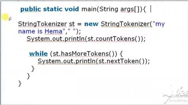 StringTokenizer in Java || StringTokenizer class in Java || Explain with example
