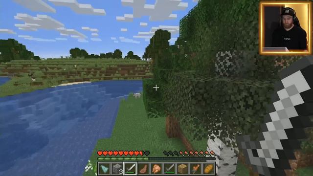 Minecraft Survival, Except When We Break A Block IT SPAWNS ENEMIES! смотреть онлайн