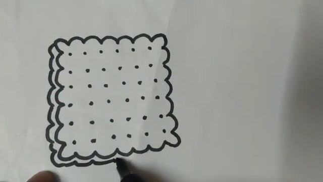 How To Draw A Biscuit? Learn To Draw | Easy Drawings | Drawing For Kids