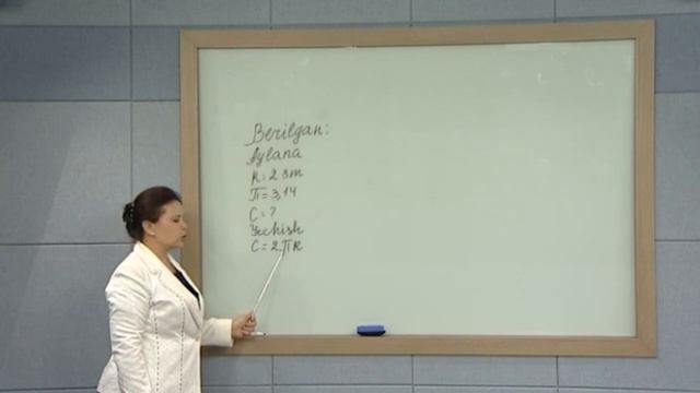 Aylana Uzunligi (Videodars)