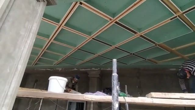 ХАЙ-ТЕК ПОТОЛОК ИЗ ГИПСОКАРТОН.ГИПСАКАРТОНГА РОМБИК ЧИКАРИШ..ОХИРИГАЧА.. смотреть онлайн