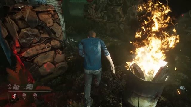 HIDING FROM LEATHERFACE! - Dead By Daylight Gameplay смотреть онлайн
