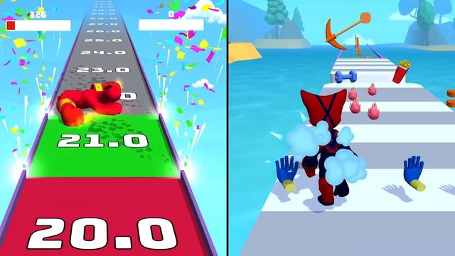 Blob N Giant Game Vs Monster Run 3D Game смотреть онлайн