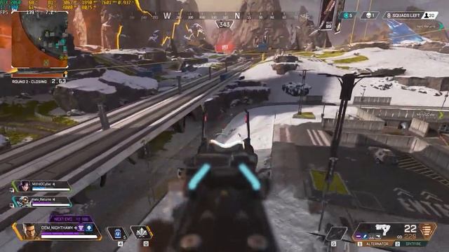 APEX LEGENDS S6 DEM_NIGHTHAWK w/ Halo_Returns, MithilDCyber смотреть онлайн