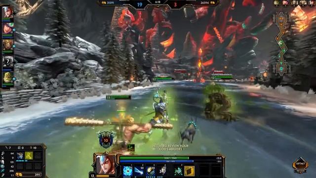 Smite - Assault Erlang Shen (Tanky Build) смотреть онлайн