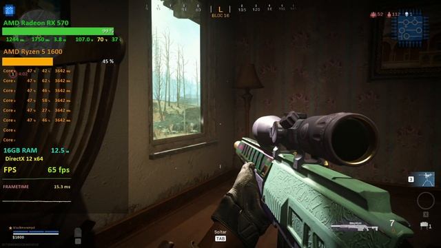 RX 570 4GB + Ryzen 5 1600 (AF) - Call of Duty: Warzone (ultra vs baixo) buscando 144fps смотреть онлайн