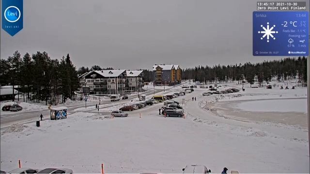 Levi Ski Resort Timelapse 10/30/2021