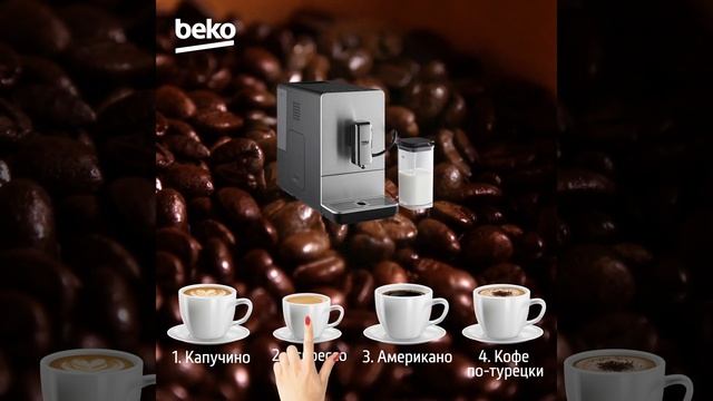 Как выбрать кофемашину? - анимация для Beko смотреть онлайн