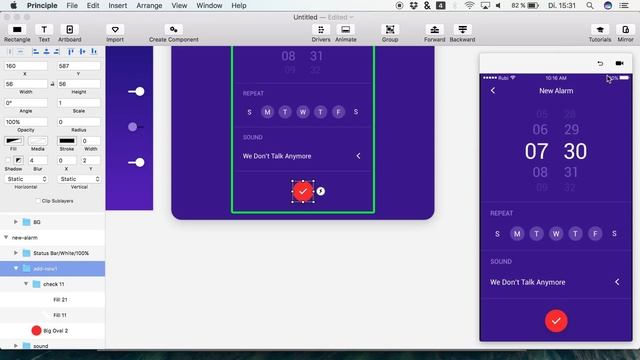 Amazing Button Transition • UI/UX Animations with Principle & Sketch (Tutorial) смотреть онлайн