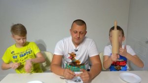 КОЛЯ vs САША  vs АРСЕНИЙ. Съешь ЕСЛИ СМОЖЕШЬ. НЕРФ БРОС ШОУ