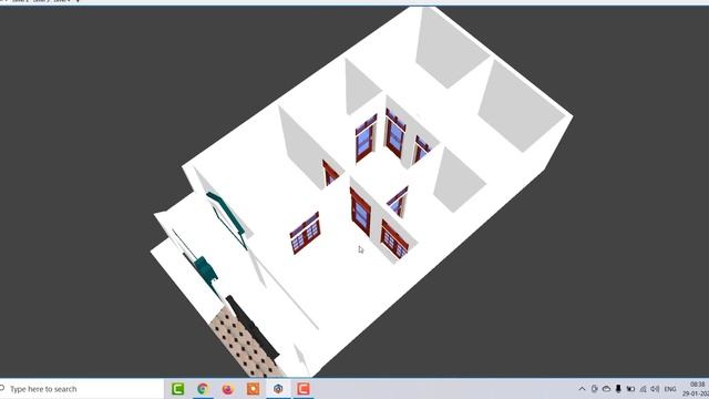 20 x 35 House Plan in 3d with front Elevation,20 x 35 Modern Home Design,20 BY 35 Low Budget House смотреть онлайн