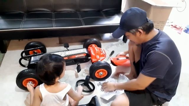 Go-Kart (Champion) 2022 Unboxing And Assembly | Pedal Go-Kart | Lazada And Shopee (reupdated)