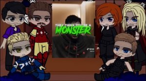 Avengers React to Venom || EddieBrock || Gacha React