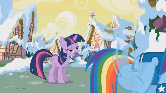 Twilight Helps Rainbow Dash (Winter Wrap Up) | MLP: FiM [HD] смотреть онлайн