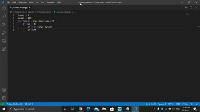 How to make a prime number list in Python смотреть онлайн