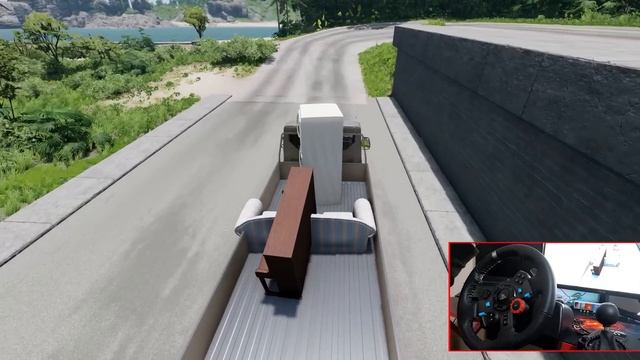 DEDEME TELEFON ALDIM ! TRANSİTLE BUZDOLABI PATLADI ! BEAMNG DRİVE LOGİTECH G29 смотреть онлайн