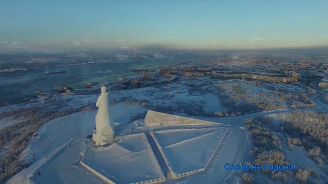 Мурманск 2016 с квадрокоптера. Murmansk 2016. DJI Phantom 3 Professionan смотреть онлайн