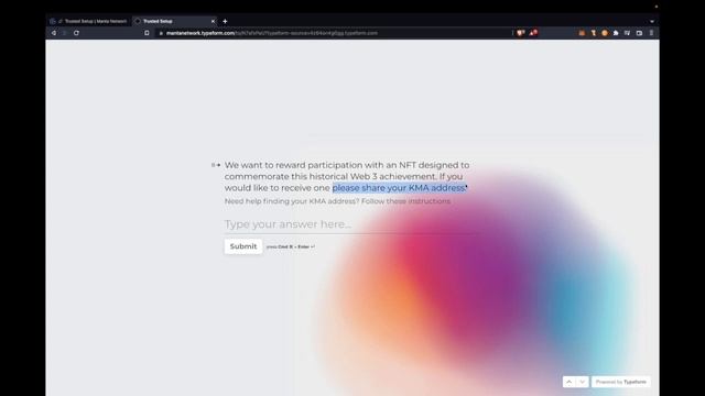 Manta Network Trusted Setup: Registration Guide смотреть онлайн