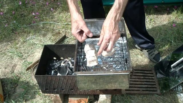 Копчение ГРУДИНКИ СВИННОЙ . Пикник на даче.